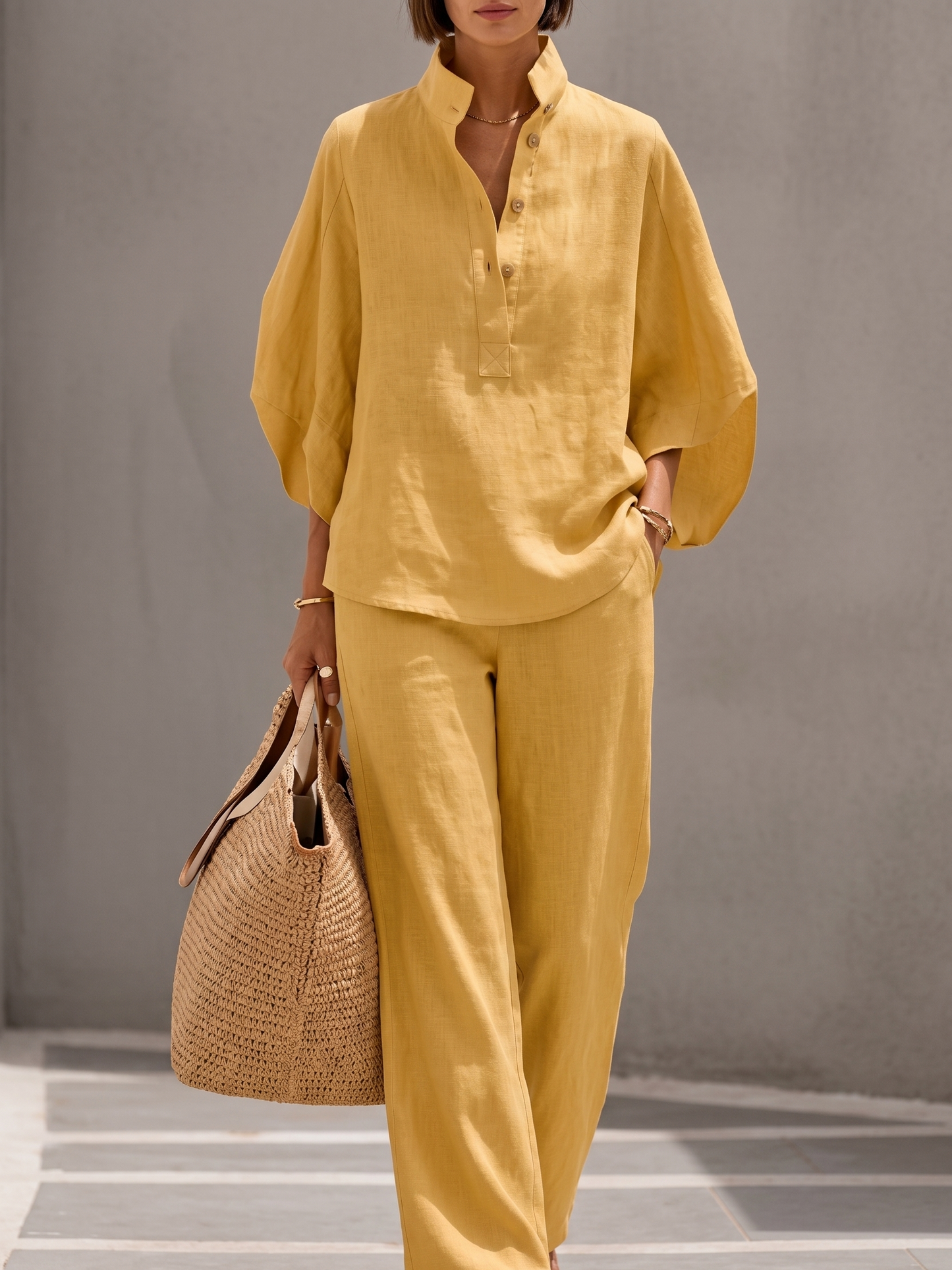 Conjunto de Lino y Algodon «Maribel»