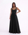 Vestido largo negro