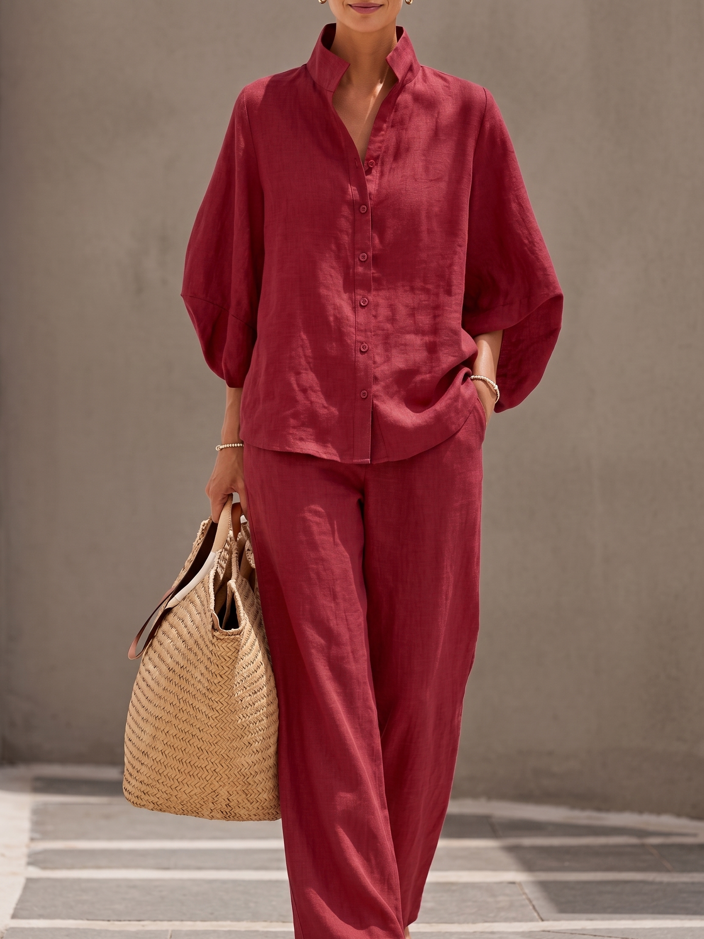 Conjunto de Lino y Algodon «Maribel»