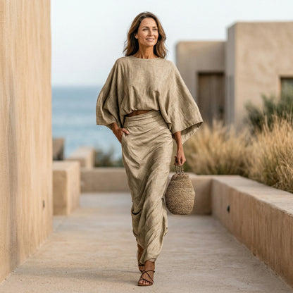 Conjunto de 2 piezas con falda «Alessandra»