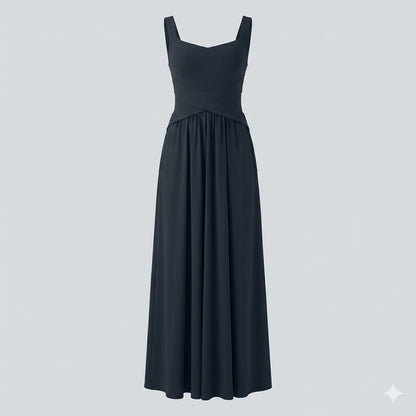 Vestido largo negro