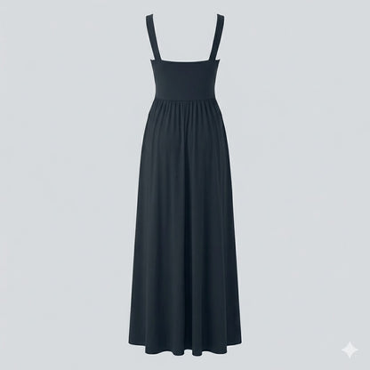 Vestido largo negro